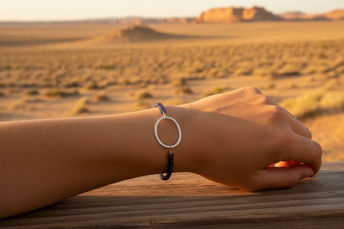 Crystal Bracelet - Iolite
