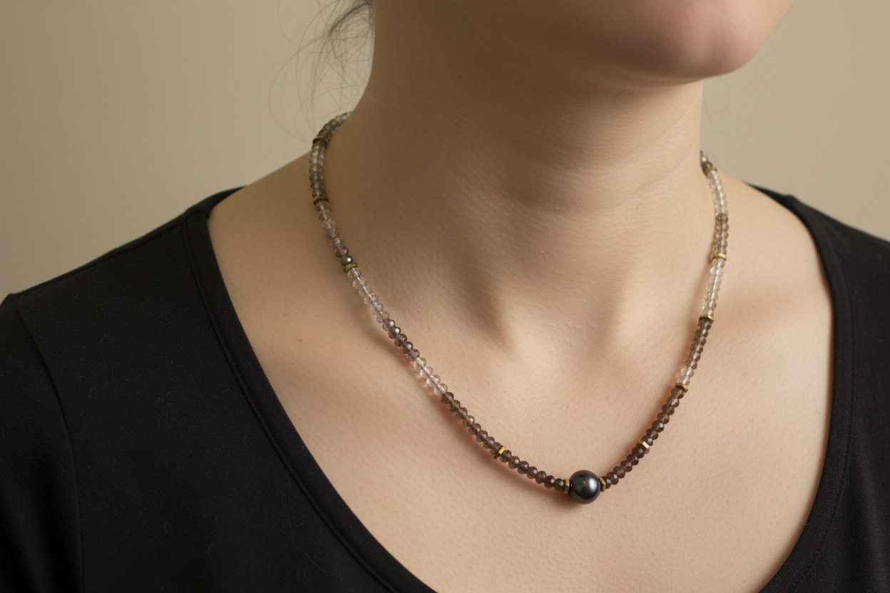 Custom Made Beaded Necklace