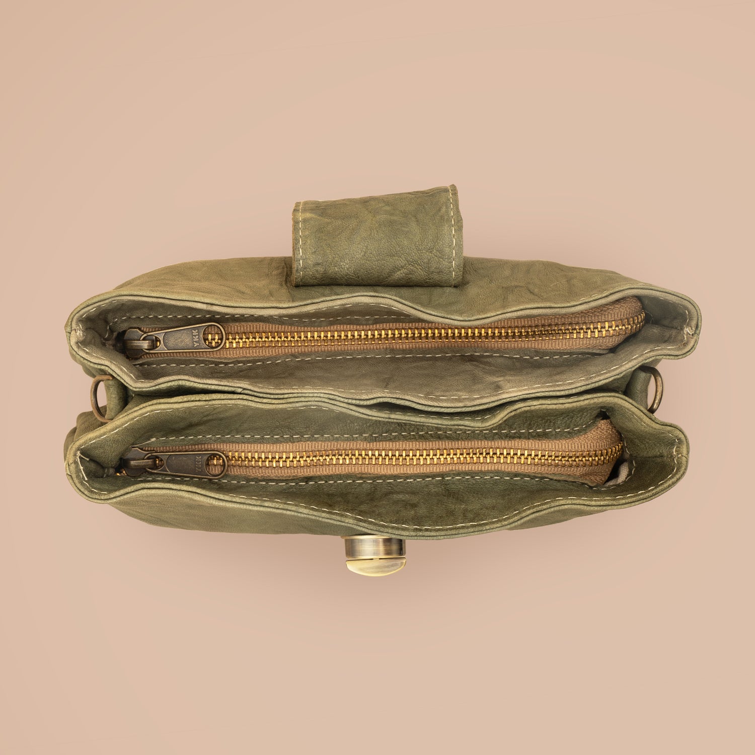 Omni Clutch - Antique Brass