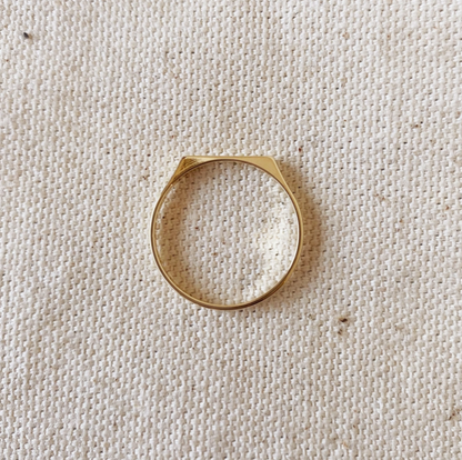 Gold Bar Stacker Ring