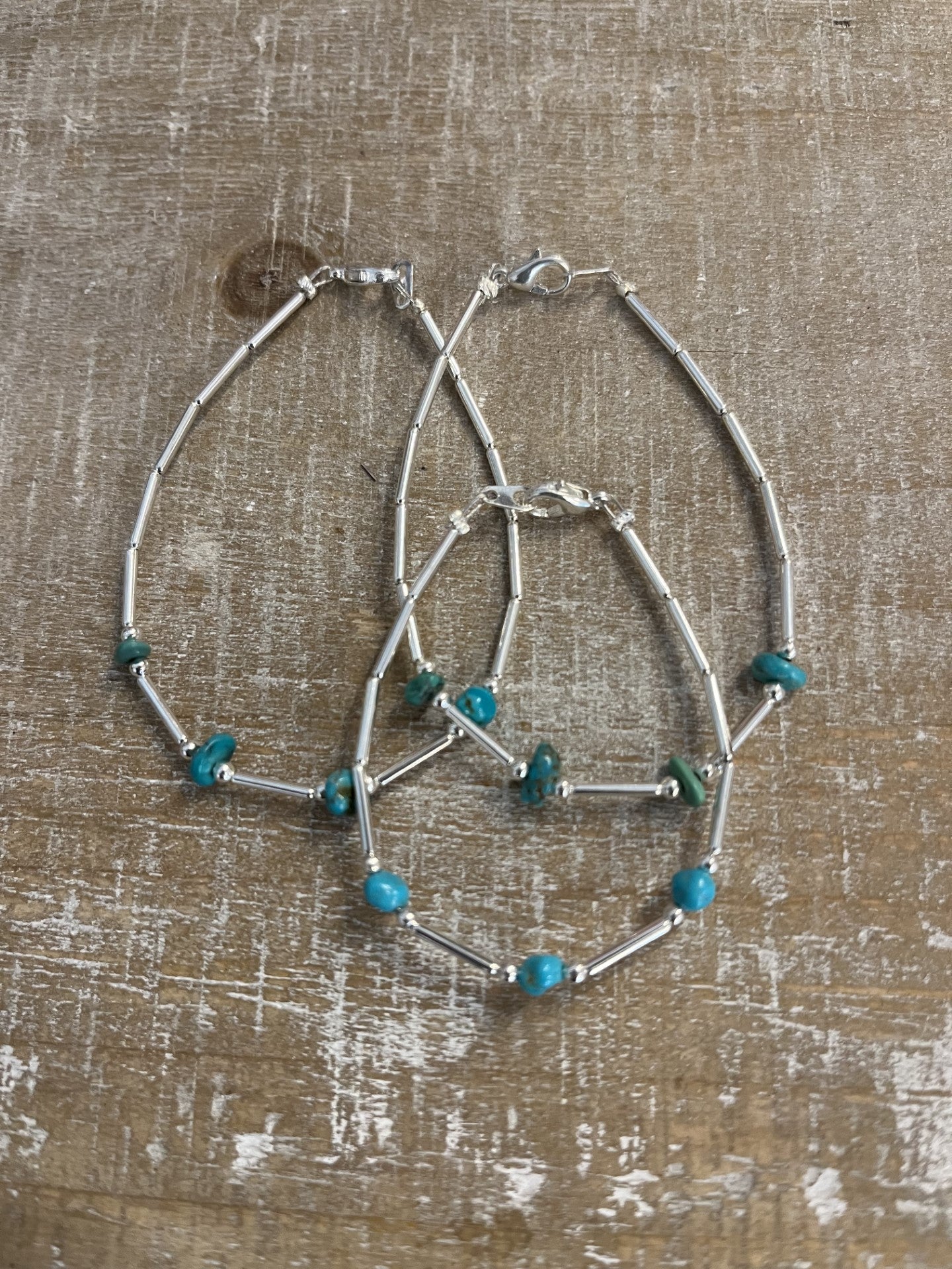 Sterling Silver Turquoise Bracelet