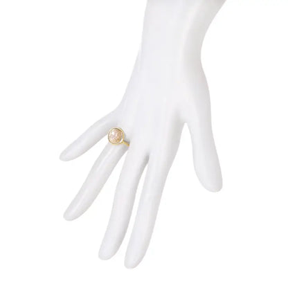 Lily Fossil Lollipop Ring