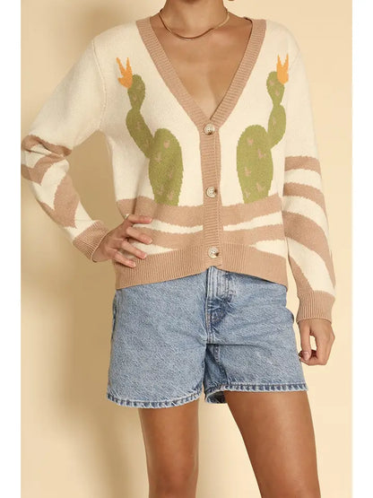 Desert Cactus Cardigan