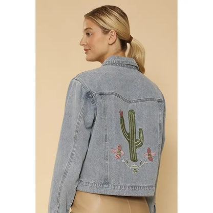 Cactus Denim Jacket