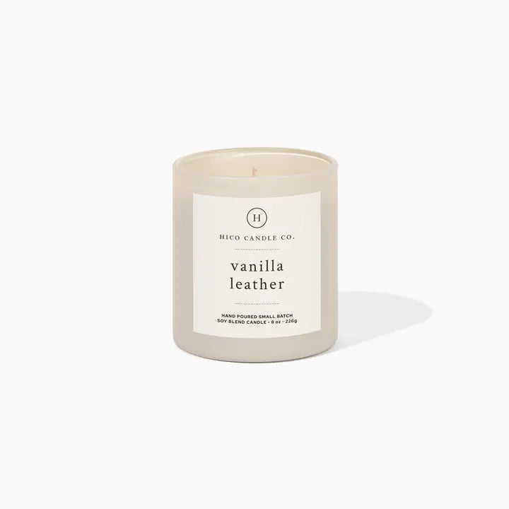 Vanilla Leather Candle