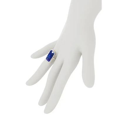 Lapis Rectangle Ring - Sf