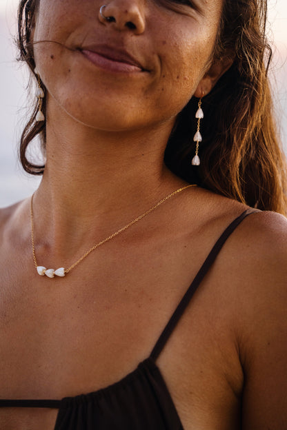 Mother Of Pearl Pikake Necklace