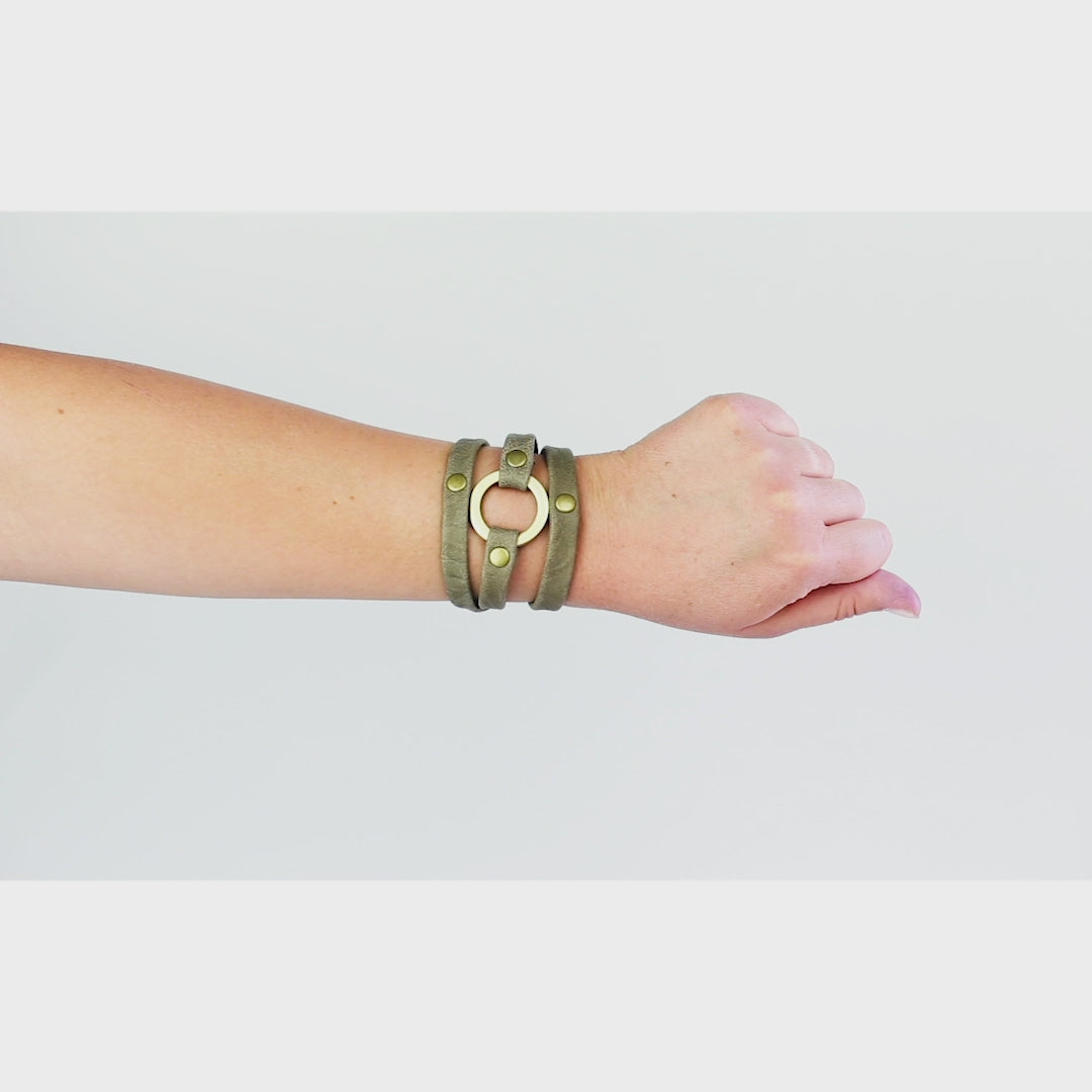 Triple The Love - Antique Brass