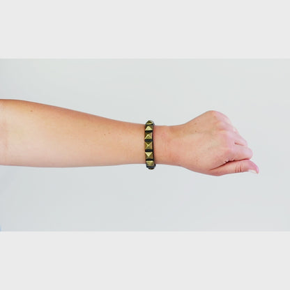 Rockstar Bracelet  - Antique Brass