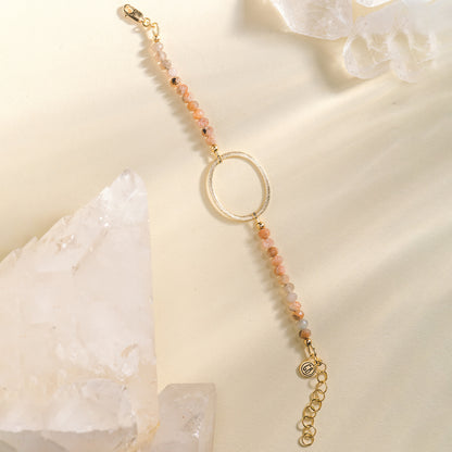 Crystal Bracelet - Sunstone