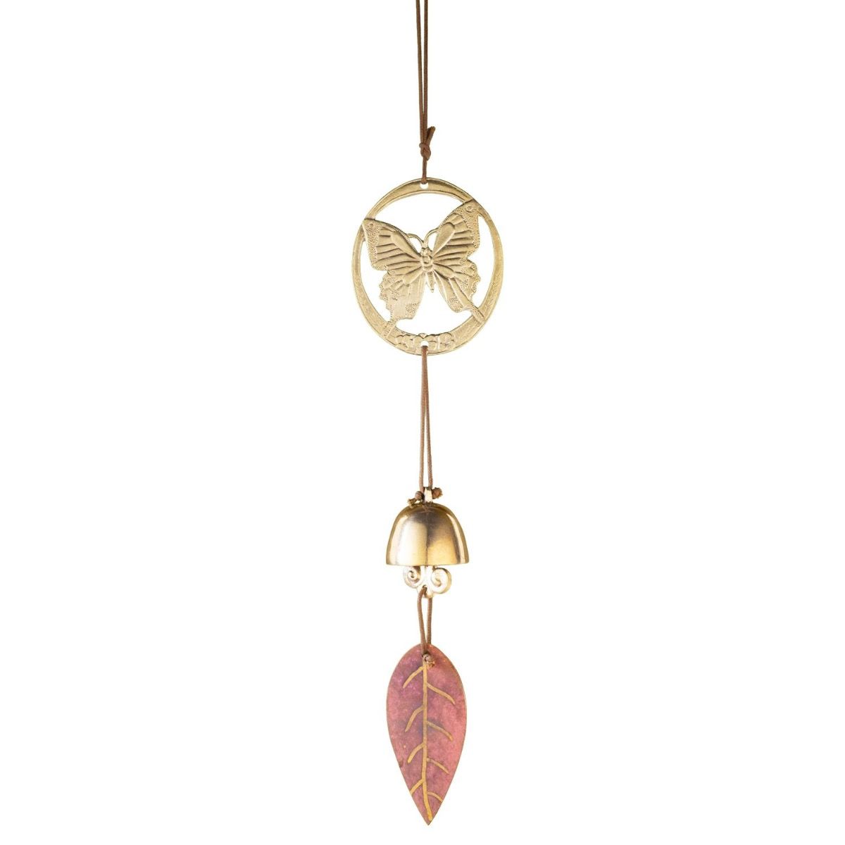 Butterfly Brass Door Chime