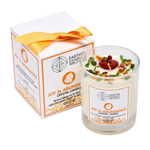 Joy and Abundance Candle - Breezy Muguet &amp; Sea Salt