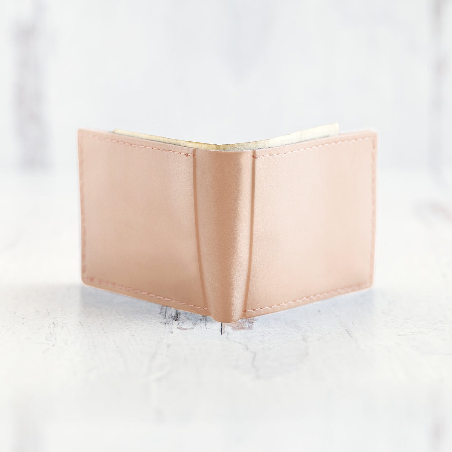 Bifold Leather Wallet - Saturn