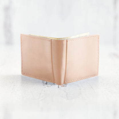 Bifold Leather Wallet - Saturn