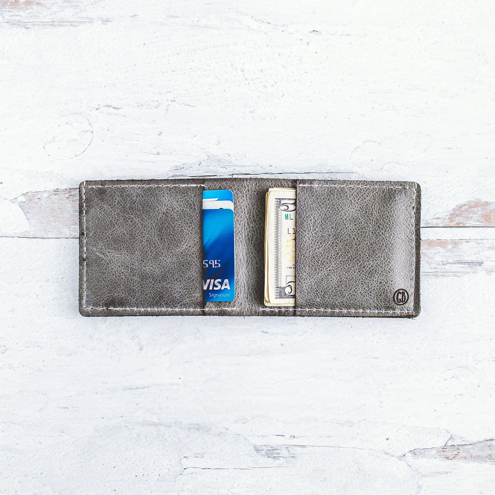 Bifold Leather Wallet - Customizable