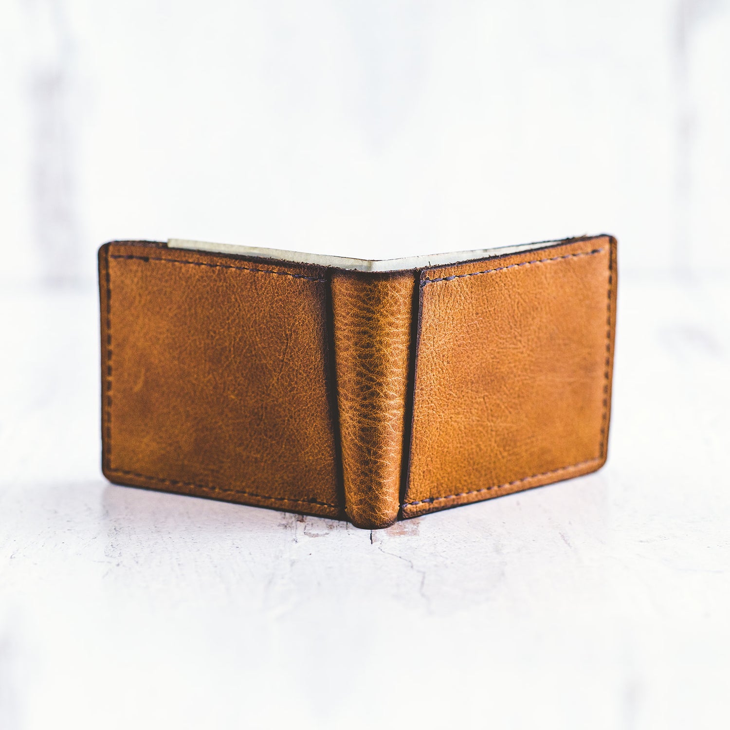 Bifold Leather Wallet - Customizable
