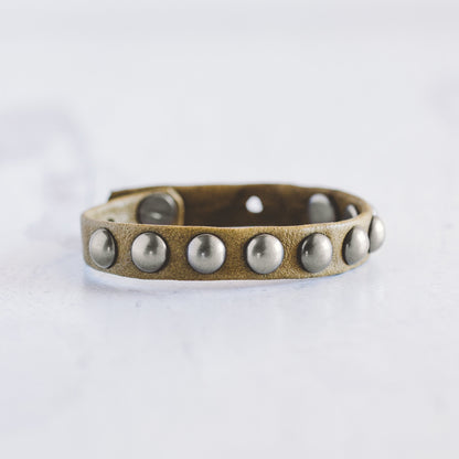 Dotty Bracelet - Brushed Silver