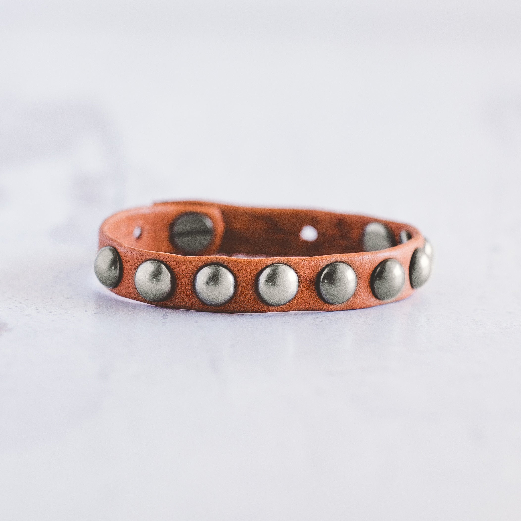 Dotty Bracelet - Brushed Silver