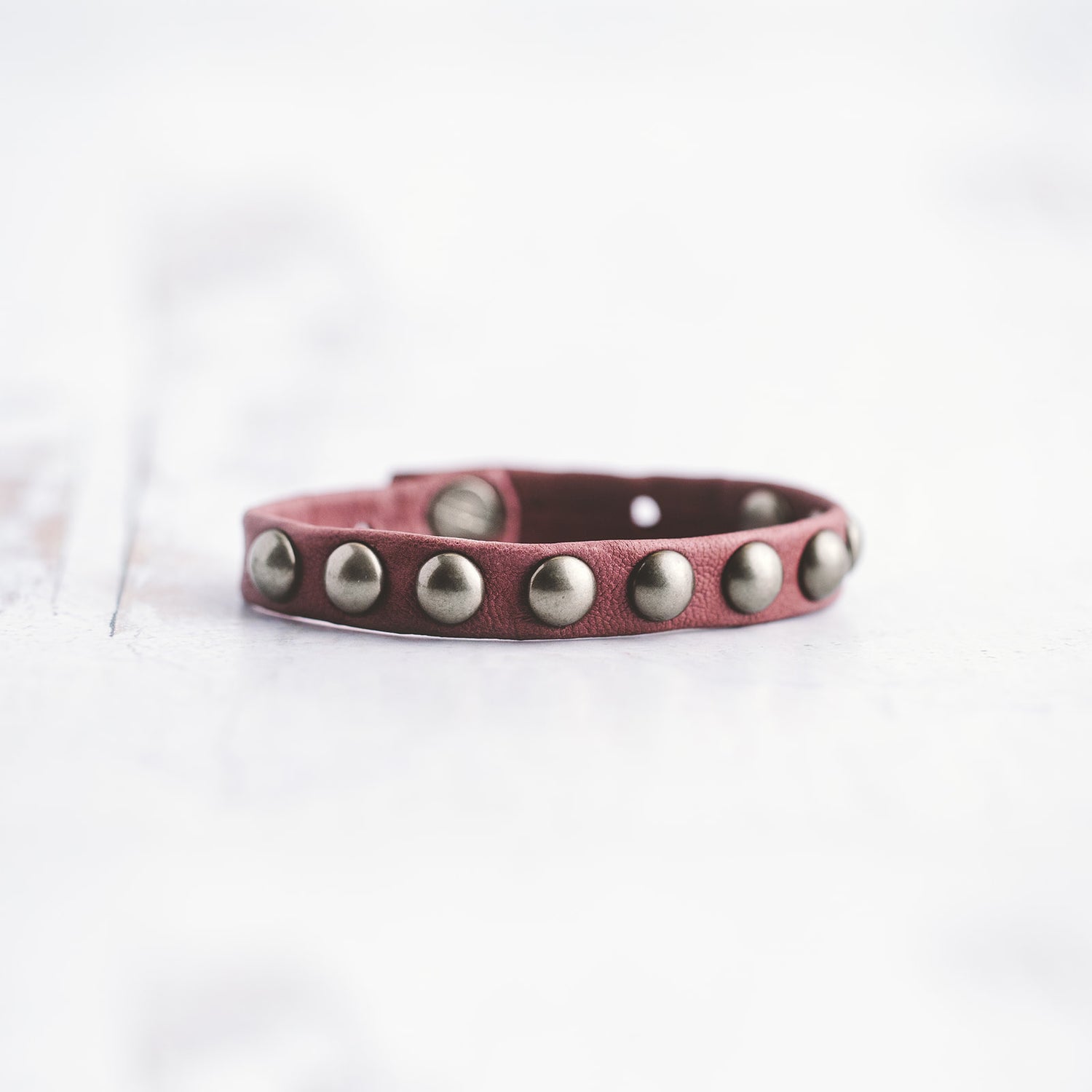 Dotty Bracelet - Brushed Silver