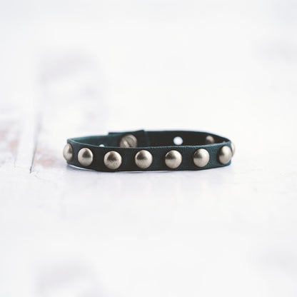 Dotty Bracelet - Brushed Silver