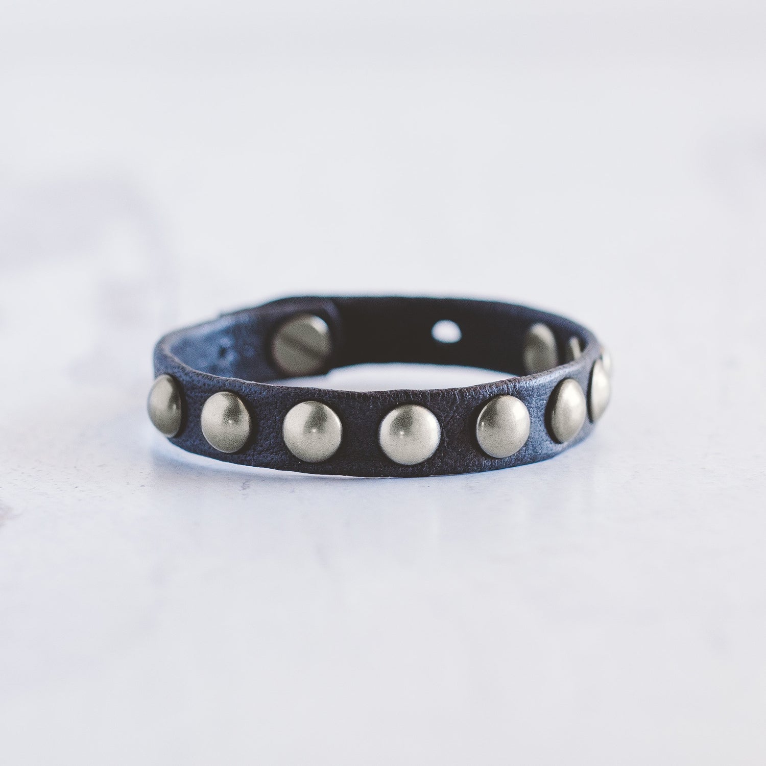 Dotty Bracelet - Brushed Silver