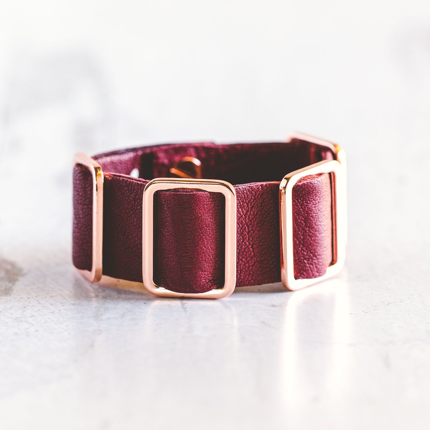 Fancy Cuff Bracelet - Rose Gold