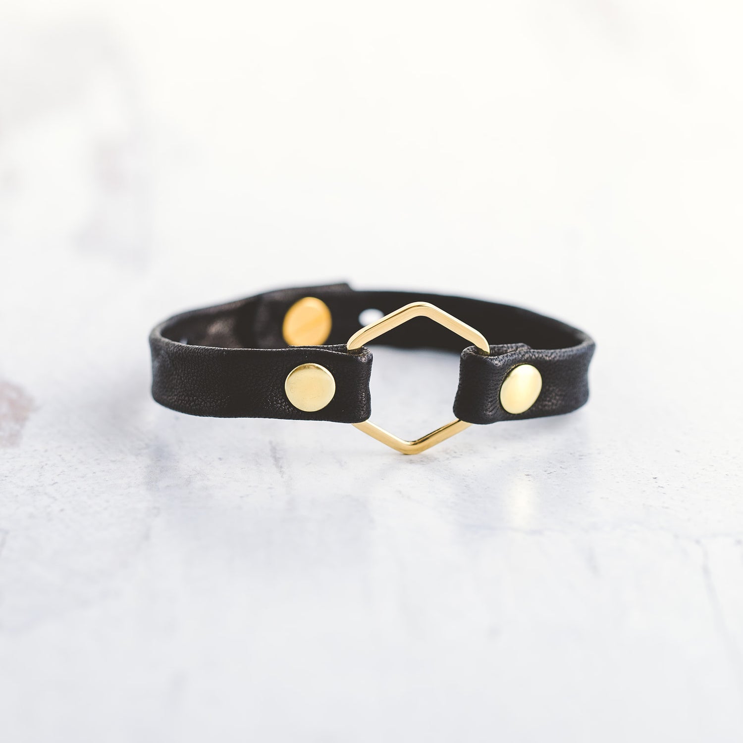 Honeycomb Bracelet-Gold