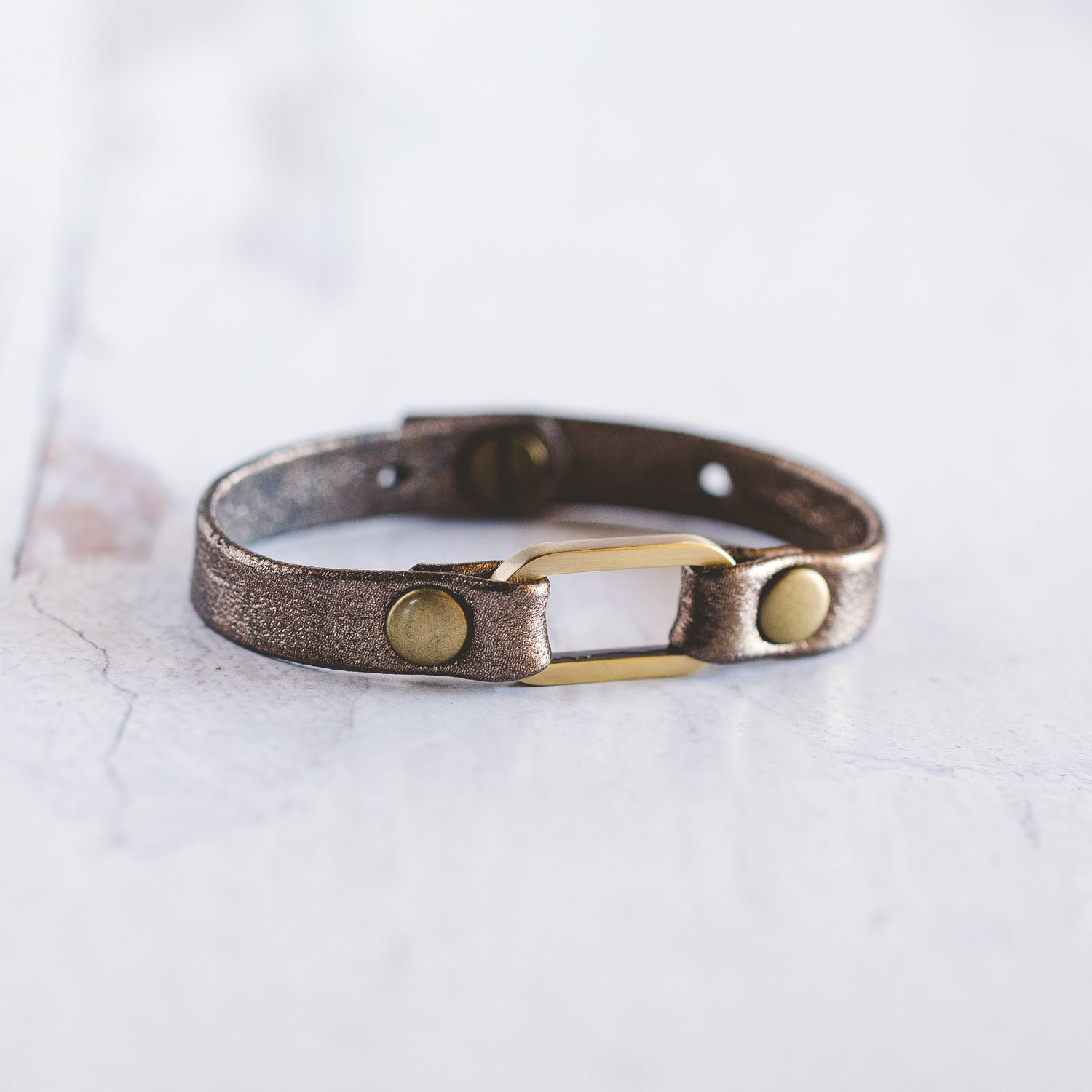 Mesa Bracelet - Antique Brass