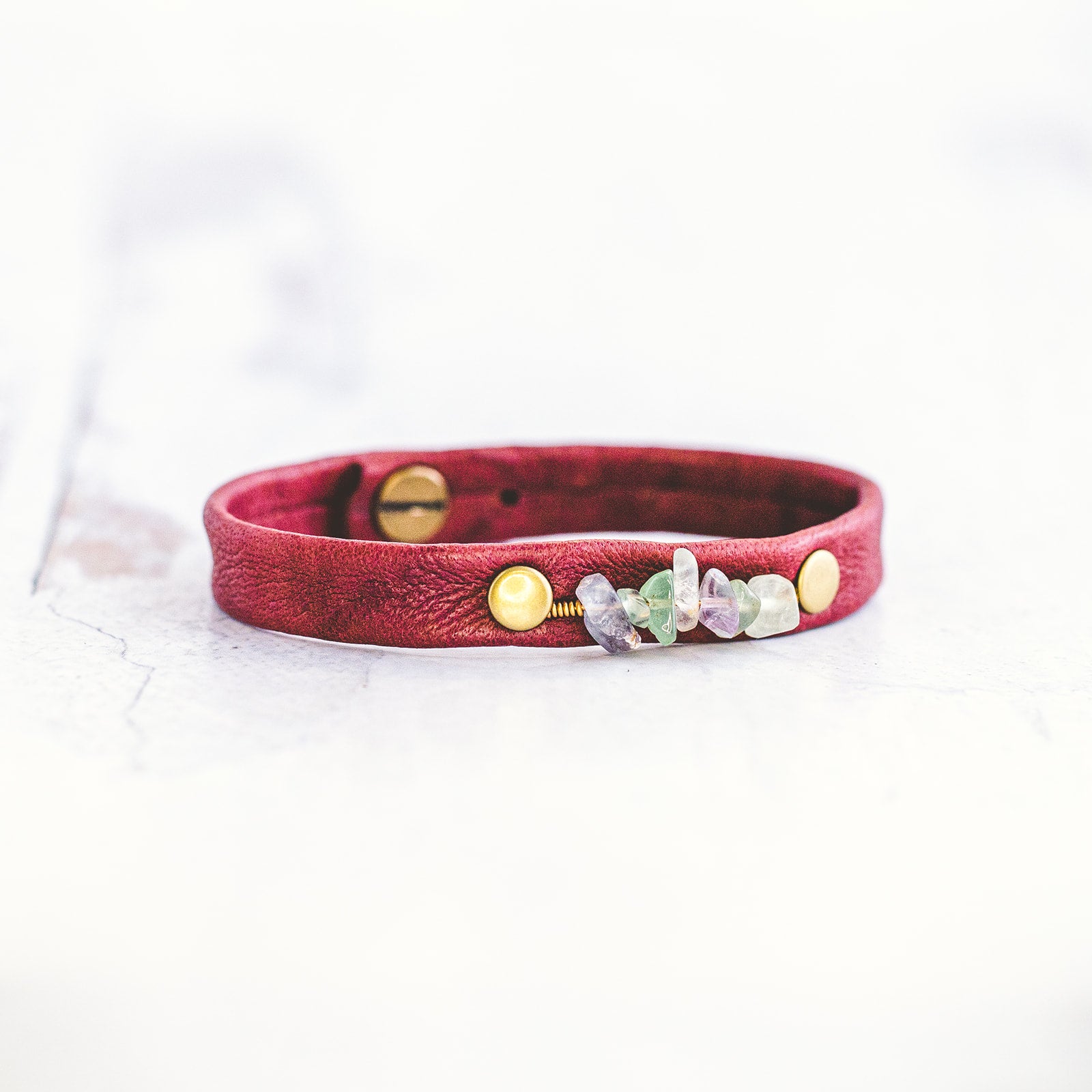 Pebble Giving Bracelet on a white background.