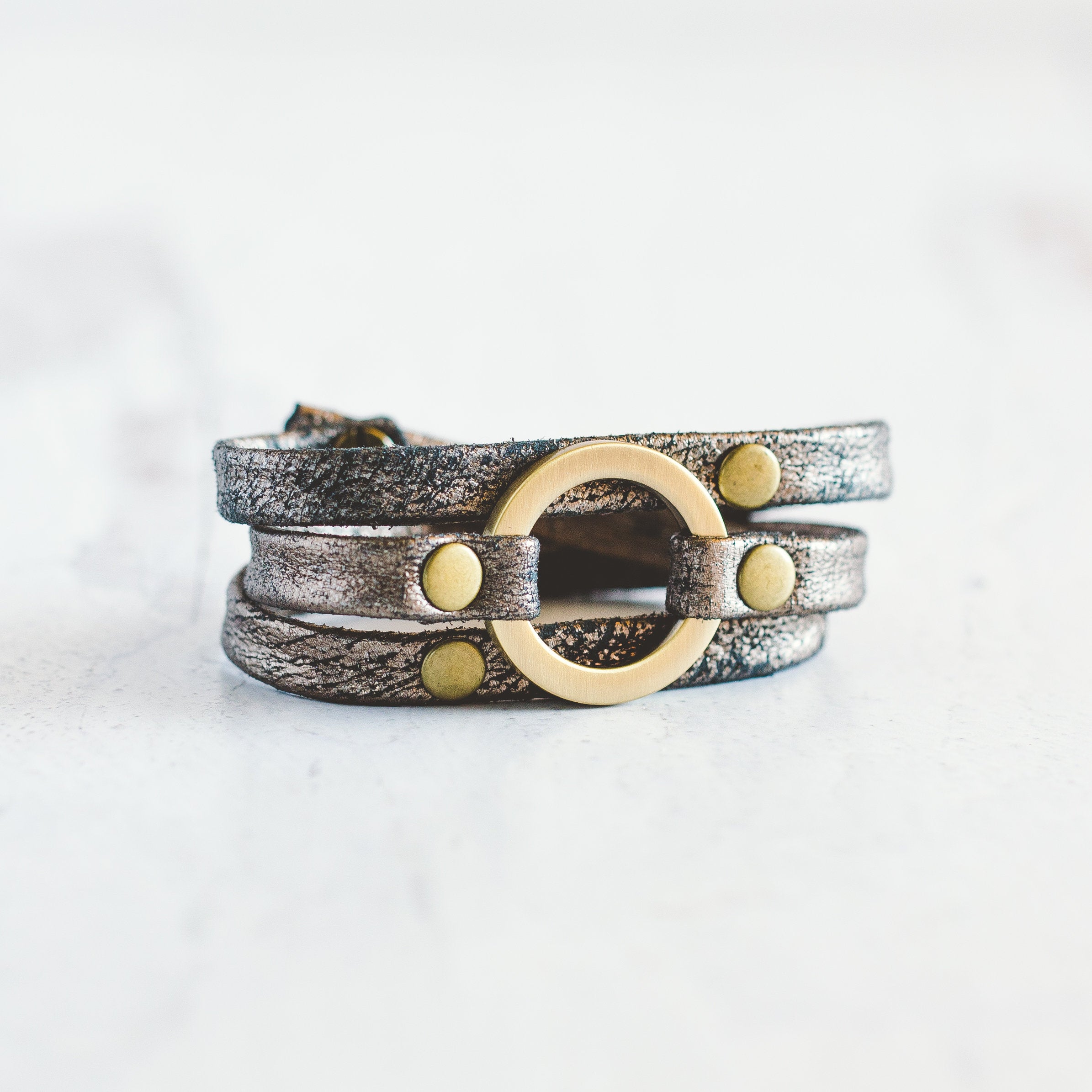 Triple The Love - Antique Brass
