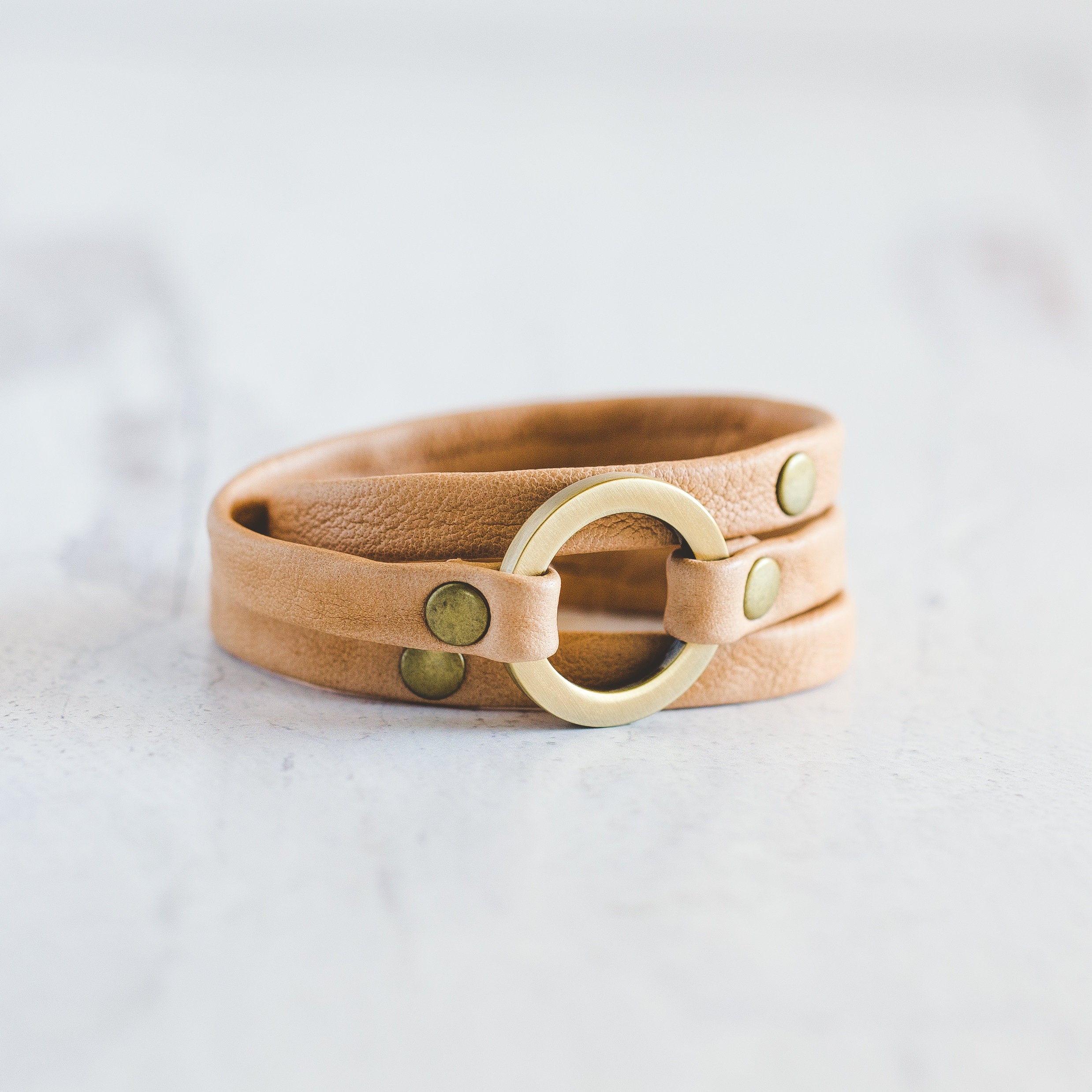 Triple The Love - Antique Brass