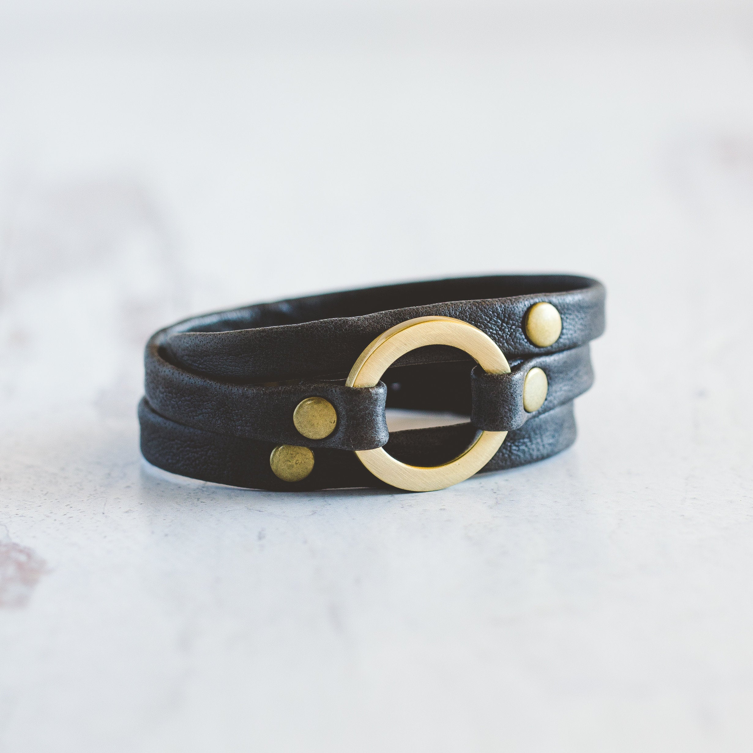 Triple The Love - Antique Brass