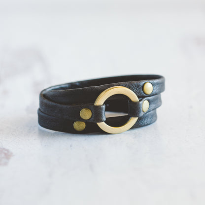 Triple The Love - Antique Brass