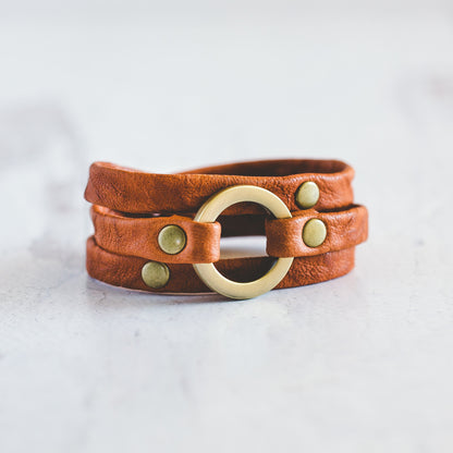 Triple The Love - Antique Brass