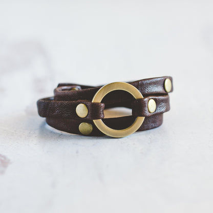 Triple The Love - Antique Brass