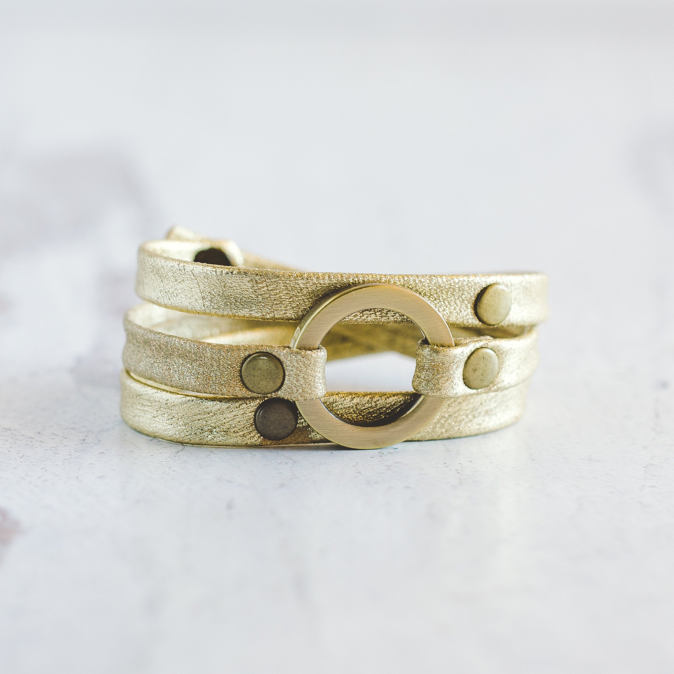 Triple The Love - Antique Brass
