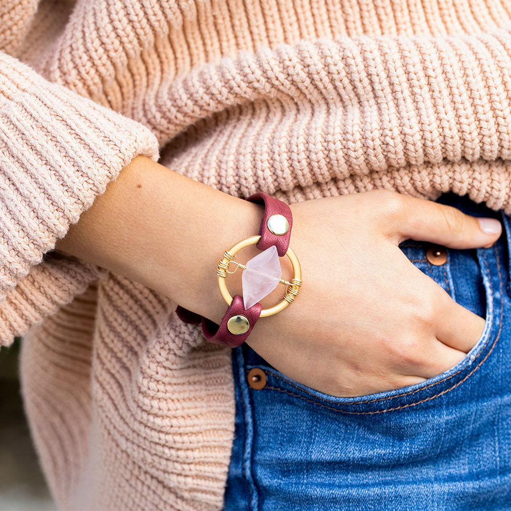 Be The Light Custom Single Wrap Bracelet